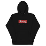 Sup.CTB Black (Red/White logo) [Embroidered] Unisex Hoodie