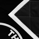 "Cir.Ctb/Benji" Black (White logo)  Polyester Quilt