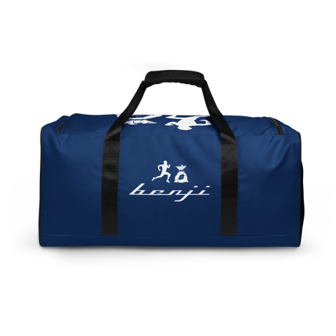 "Original Benji" Bleu (White logo) Gym/Duffle bag