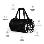 "W. CTB" Black (White logo) gym bag