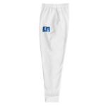 "Sup. run it up/Benji" Blue/White (White logo) Premium Joggers
