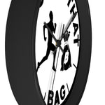 "Chase That bag" (Black logo) Wall clock