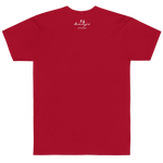 "New Benji" Red (White logo) T-Shirt